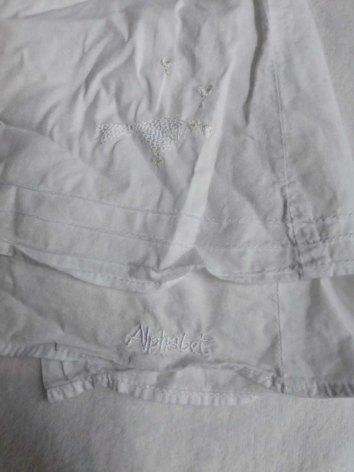 Vestido o túnica blanca 1 mes – photo 2